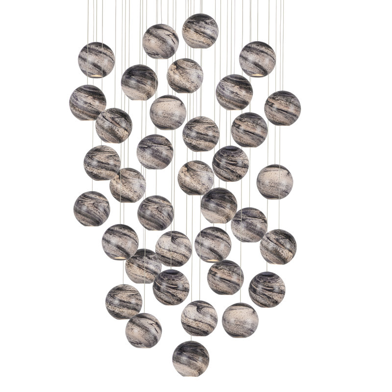 Luminaire suspendu 36 lumières Palatino