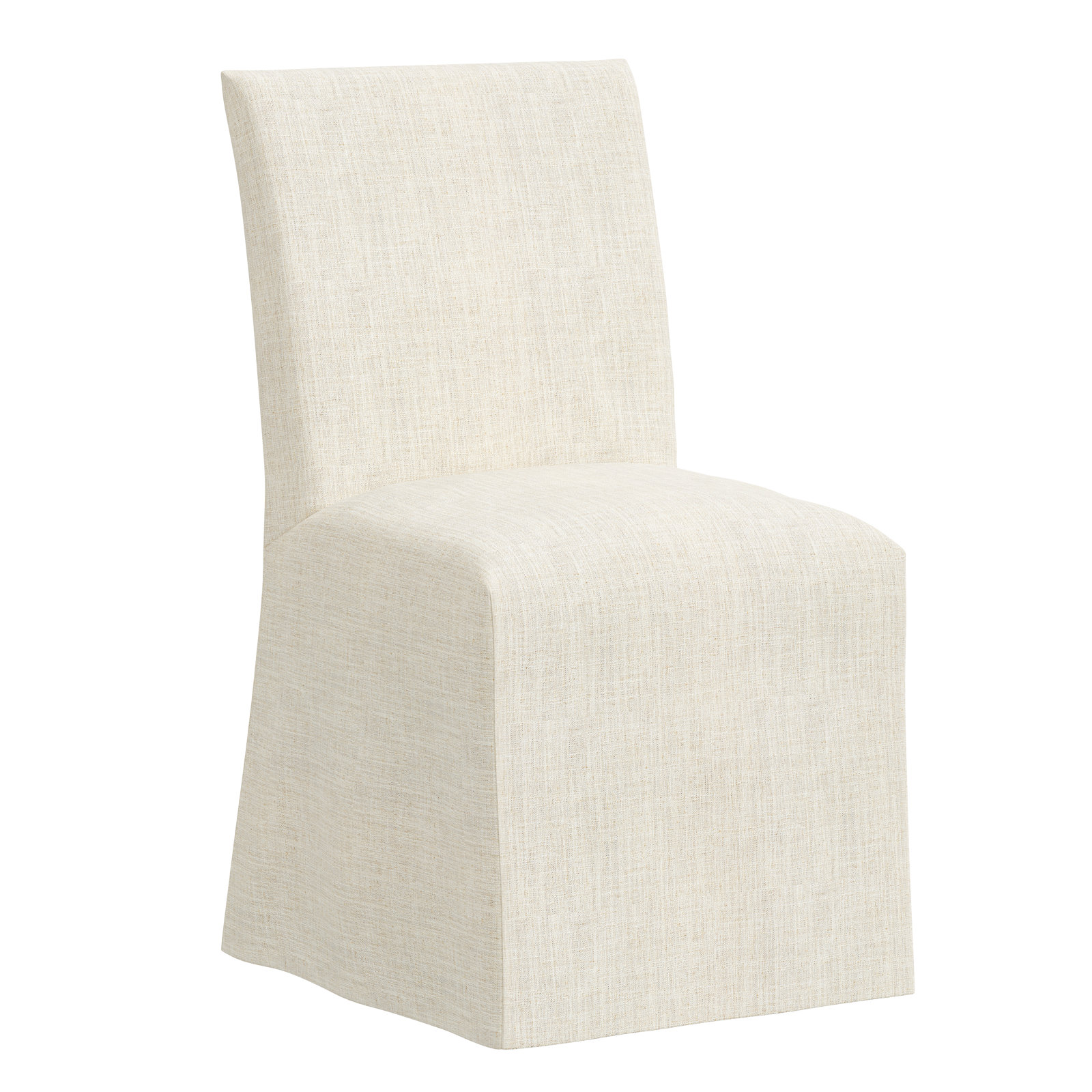 Armstrong Cotton Parsons Dining Chair, Classic Talc Linen