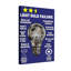 Bath & Laundry Light Bulb Failure Pattern Print-1933418884