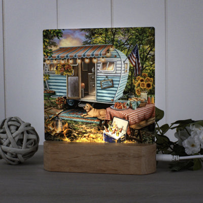 Vintage Camper Night Light