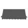 Awntech Charleston Acrylic Fabric Awning with Iron Scroll Arms