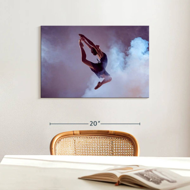 Ballerine bondissante, H 16 po x l 24 po