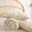 Nayoroom 2/3 Pieces Geometric Arch Pattern Tufted Microfiber Comforter Set Beige Farmhouse Embroidery Luxury Soft Bedding Set For All Seasons-110689463