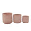 Ensemble de 3 pots à fleurs modernes en oxyde de magnésium-1523244778