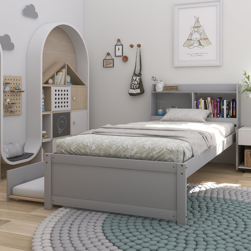 Tinley Bed, Gray