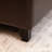 Faux Leather Ottoman
