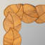 Palm Rectangle Rattan Mirror