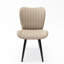 Ensemble de 4 chaises de salle à manger modernes en similicuir-2062043482-2062043483