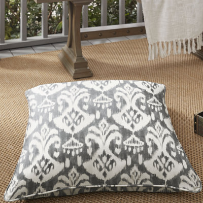 Reagan Ikat Outdoor Throw Pillow