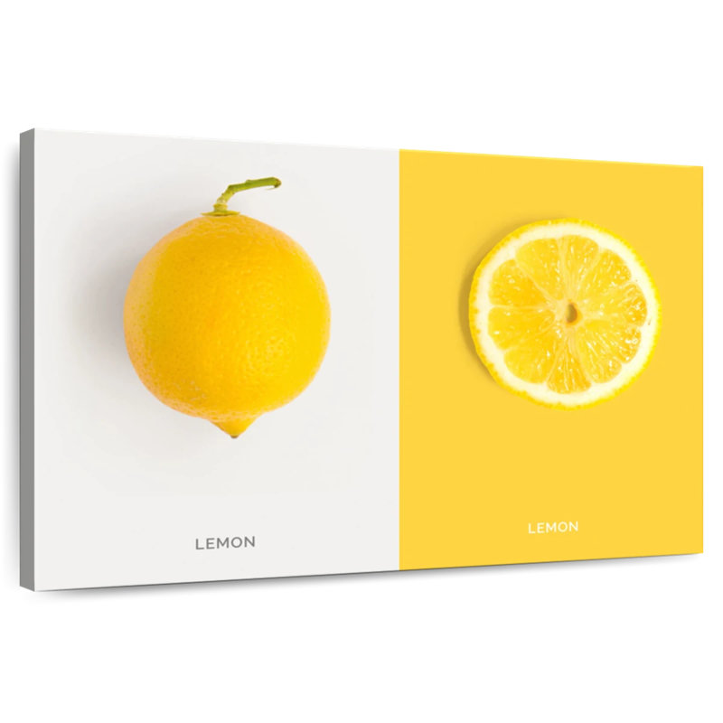 Yarlin Lemon, 30" H x 45" W