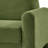 Werts 59.5" Modern Curved Chenille Loveseat Sofa-2035809731