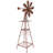 Amrhein Rustic Windmill Steel Garden Statue