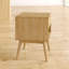 Trujillo 40cm W Solid Wood Bedside Table