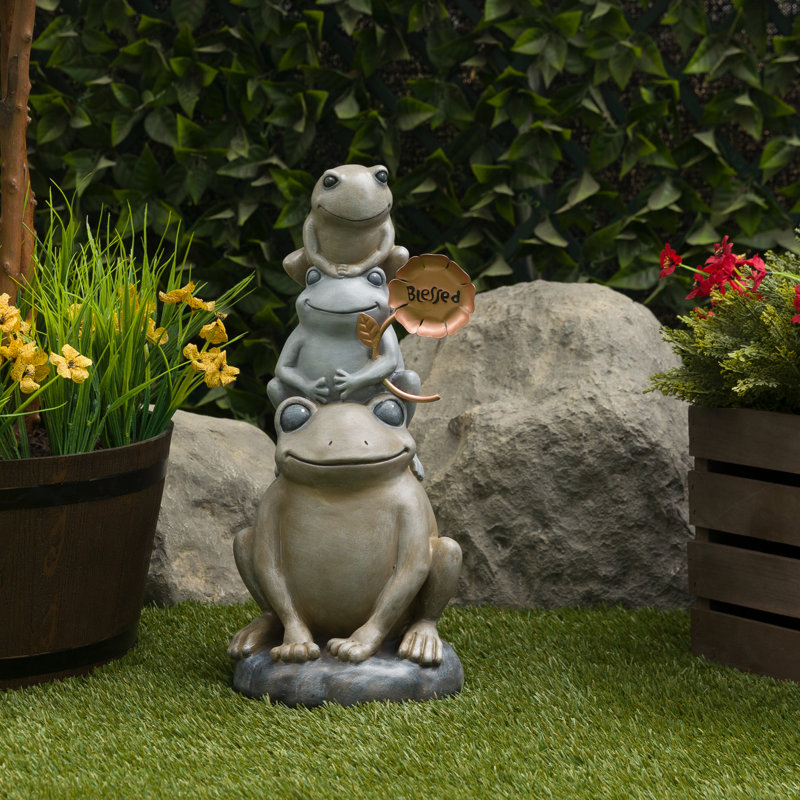 Aliyah-Lilly Fish & Sea Life Rust Resistant Garden Statue