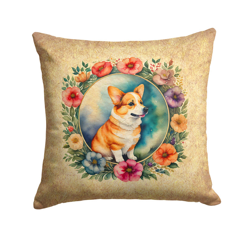Outdoor Throw Pillow, 18" H x 18" W x 4" D