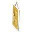 Keep Calm Drink Beer Yellow Wooden Plaque