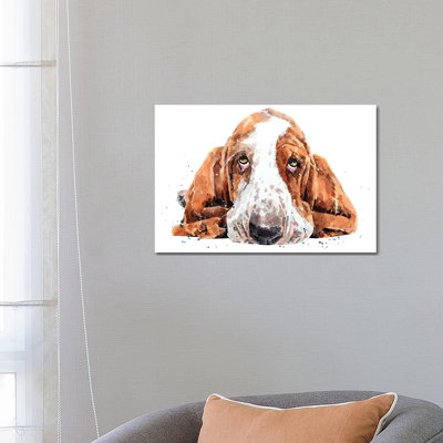 " Basset " by EdsWatercolours