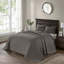Ensemble de couvre-lit réversible gris foncé-117515416-117515412