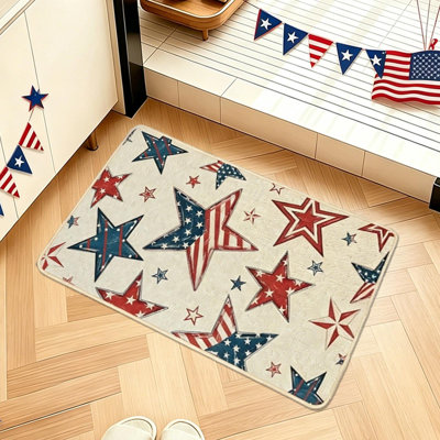  Jour de l'Indépendence Tapis de sol patriotique US