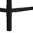 Modern Black Laminate Computer Desk With Storage Drawers And Metal Frame For Home Office, 48 Inch Length-1551795983