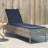  Patio Sun Lounger Gray PE Rattan Standard Height-Adjustable-528857618-528857622