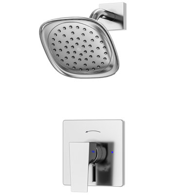 Ensemble de garniture de douche murale avec levier inverseur Verity