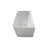 59" Stand Alone Tub Acrylic Rectangular Free Standing Soaking Bath Tub (White)