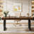 63" Executive Desk With Metal Base-1386175249