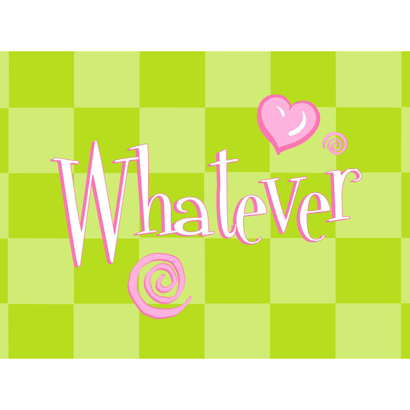 " Whatever ", 12" H x 16" W  