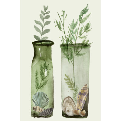 Ocean In A Bottle V by Melissa Wang - Wrapped Canvas Painting