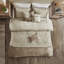 Édredon 7 pièces en faux suède - Coussins décoratifs style chalet-119104995-119104996