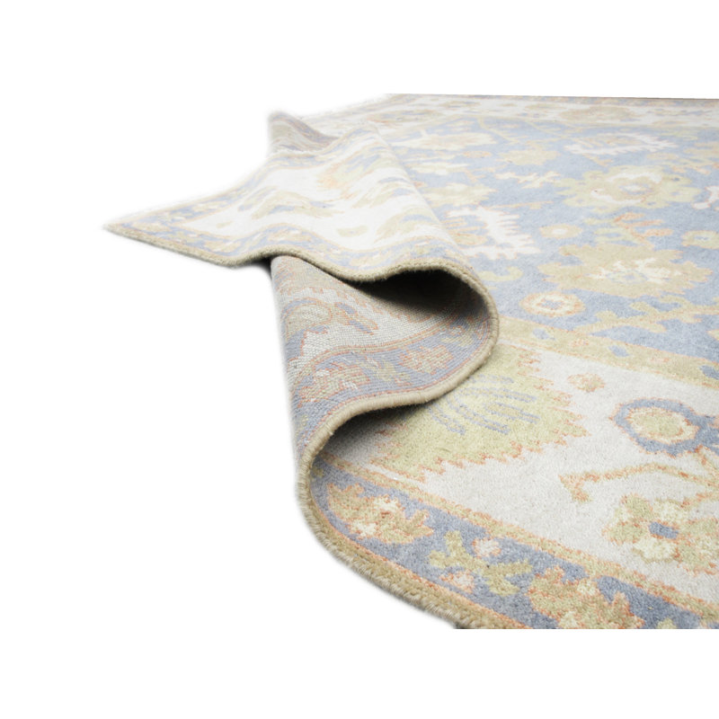 Tapis noué à la main 8 x 10 Oushak