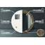 Huldar Glass Flat Wall Mirror