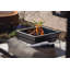 Reso Square Steel Wood Burning Fire Pit