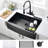 33'' L Single Bowl Stainless Steel Kitchen Sink