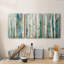 Birch River Walk - ensemble de 3 peintures sur toile tendue-1325321875