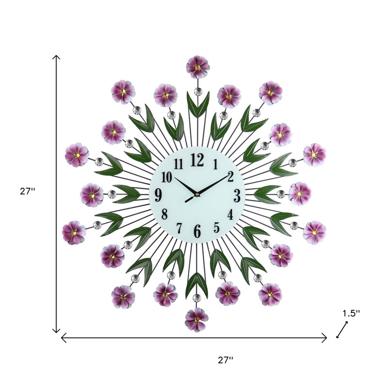 Horloge murale 27 po