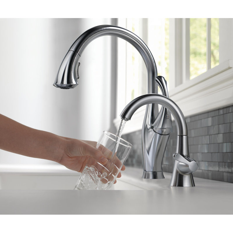 Transitional Cold Only Beverage Faucet with Diamond Seal Technology, Arctic Stainless