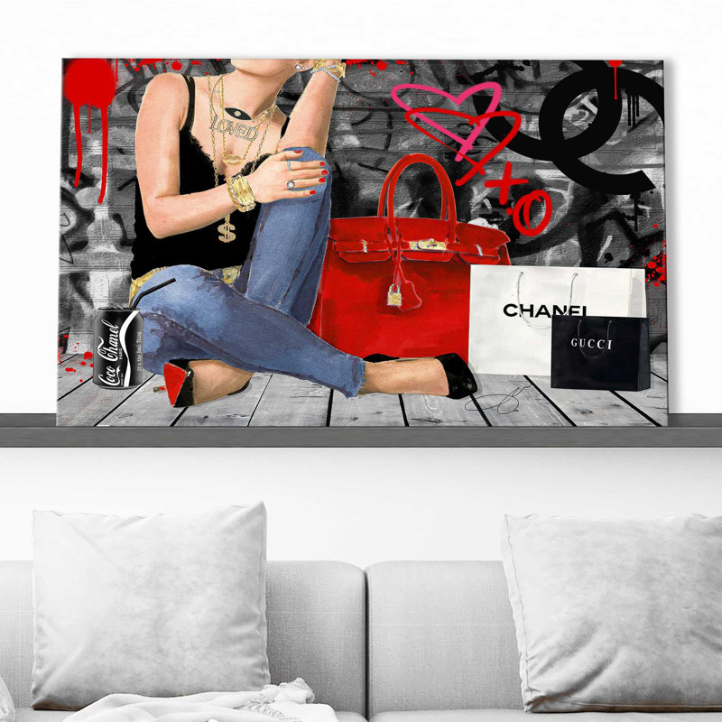 Soho (Horizontal) par By Jodi - impression, Toile tendue, H 36 po x l 60 po x P 1,5 po