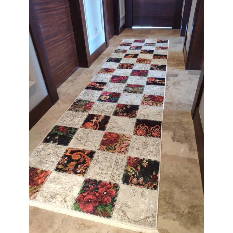 Tapis mathaï avec envers antidérapant, Rectangle 5 pi 11 po x 8 pi 10 po