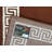 Greek Key Meander Bordered Area Rug 5' x 7'