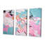 «Sweet Pink Pastel Dreams», ensemble d'art mural abstrait-2125938052-2125938053