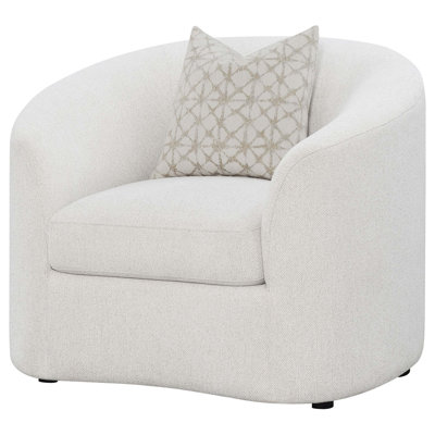 Chaise avec accoudoirs inclinés Rory Latte