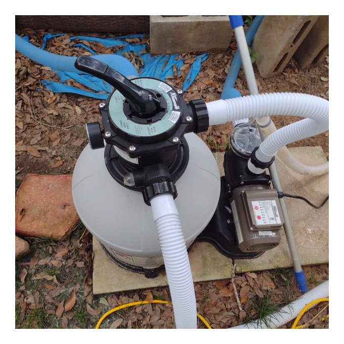 Filtro A Sabbia Per Piscine Piccole Fuori Terra Con Valvola A 5 - Foto 11