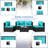 Seville 4 - Person Outdoor Wicker Patio Set with Cushions-1416119901