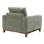 Fauteuil d'appoint en chenille Cherelle-120234916
