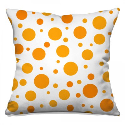 Coussin décoratif à pois