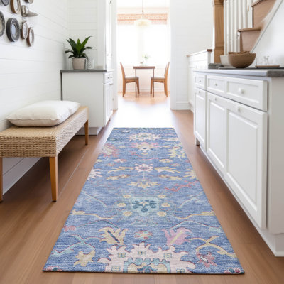 Premium Machine Washable Gurubaksh AMF1154 Global Rug