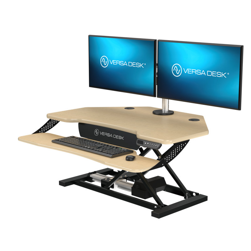 Convertisseur de bureau en coin VersaDesk PowerPro Elite, Érable
