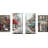"Eiffel View From Charlie's Cafe" par Ruane Manning, ensemble de 4 reproductions sur toiles-63563085
